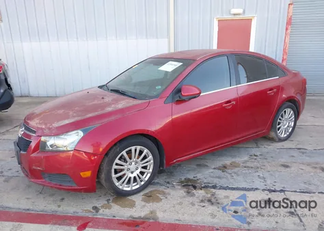 2012 Chevrolet Cruze Eco из США, поврежденный, VIN 1G1PJ5SC8C7150233